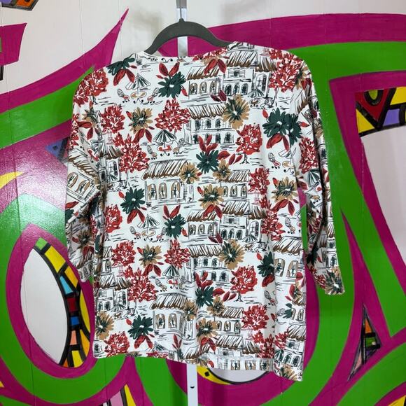 Shenanigans, Vintage Floral Print Top. Size Small. In excellent condition! - Picture 5 of 5